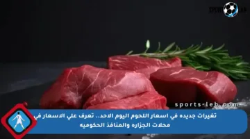 تغيرات جديدة في أسعار اللحوم اليوم الأحد.. تعرف على الأسعار في محلات الجزارة والمنافذ الحكومية